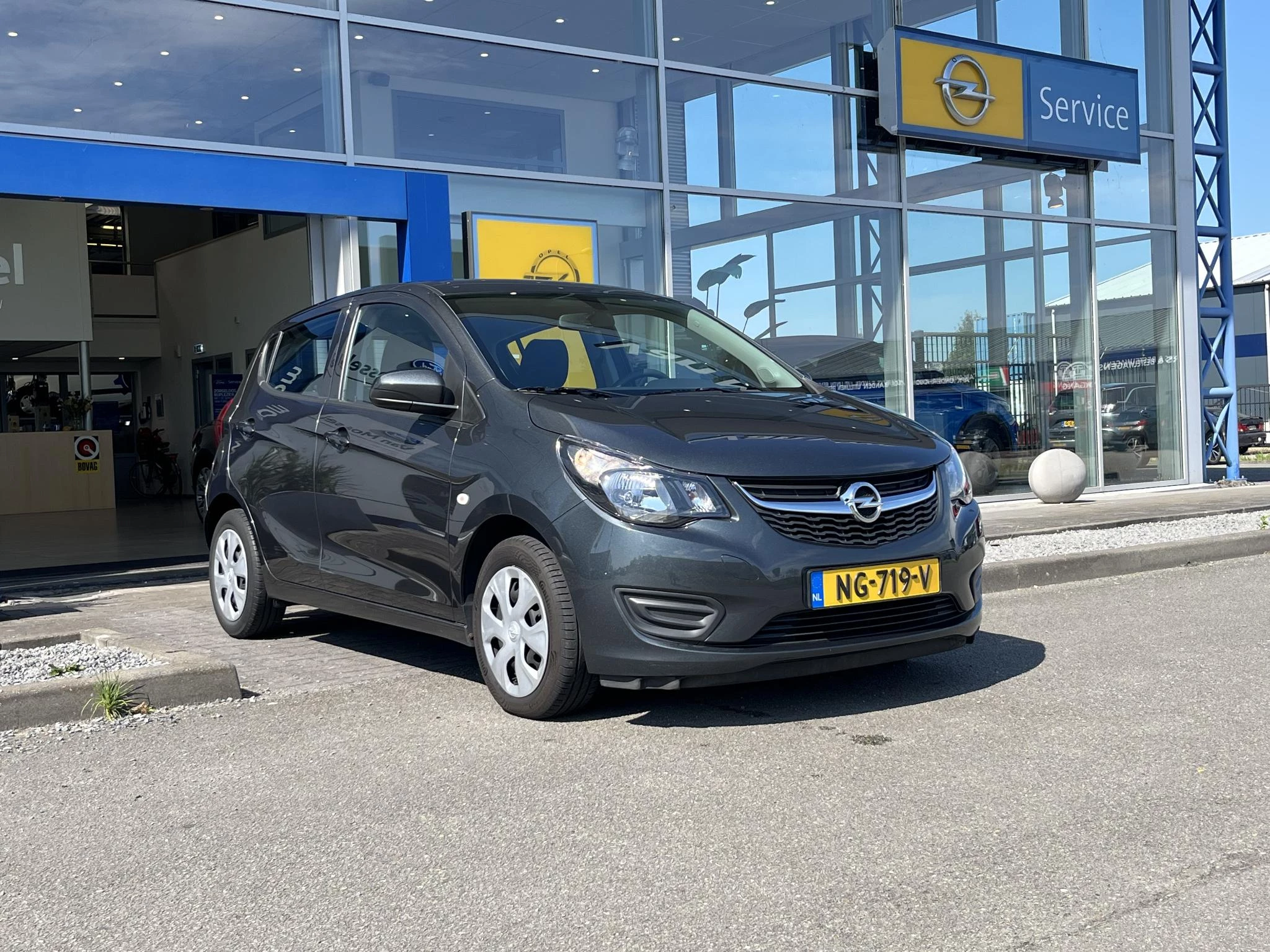 Opel KARL met kenteken 55100 – autofoto 4