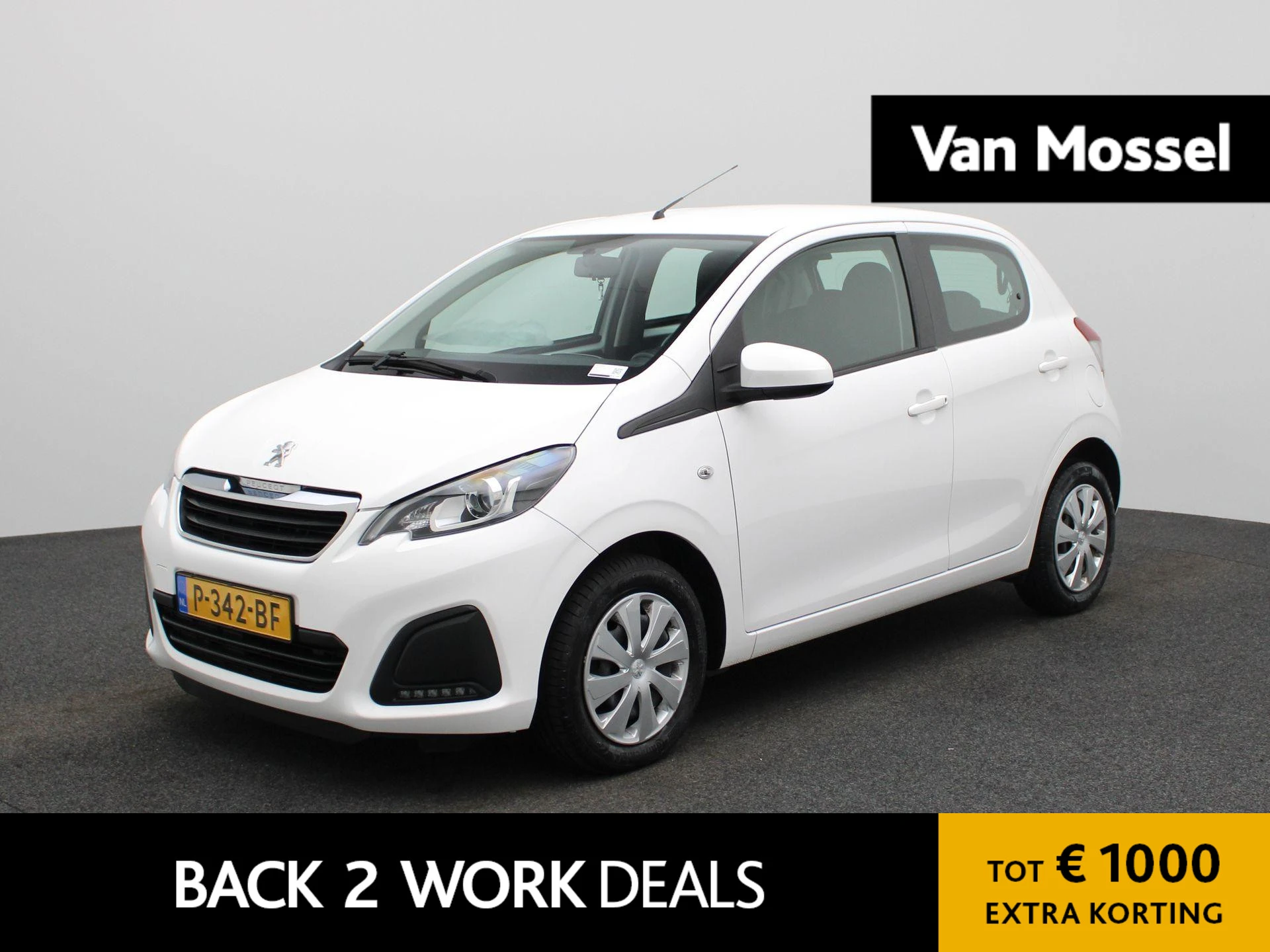 Peugeot 108 met kenteken P-342-BF – autofoto 2