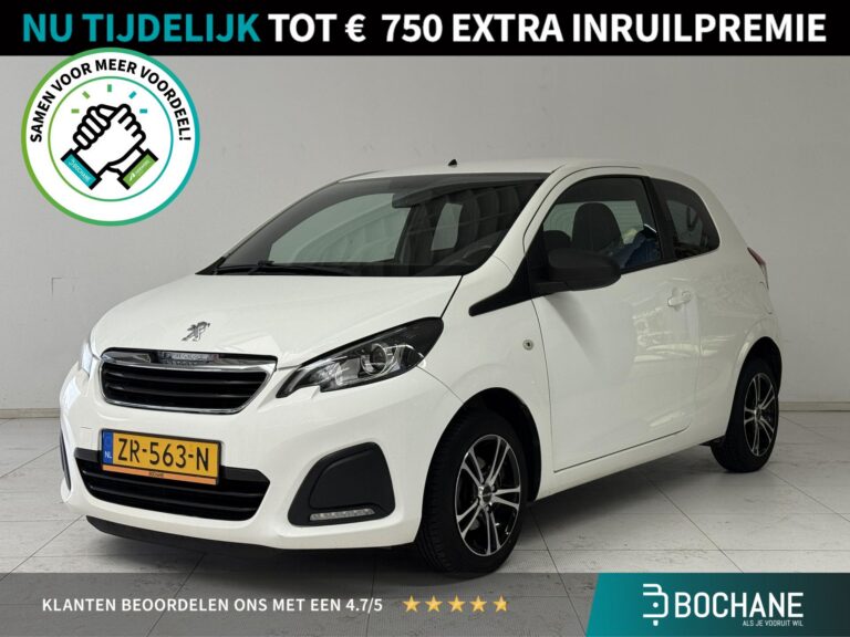 Peugeot 108 financial lease – kenteken ZR-563-N