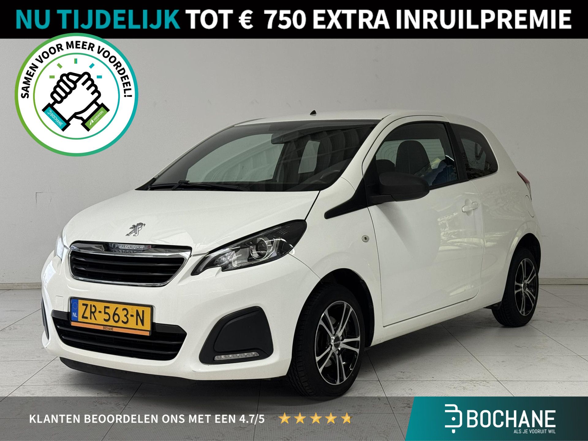 Peugeot 108 financial lease – kenteken ZR-563-N