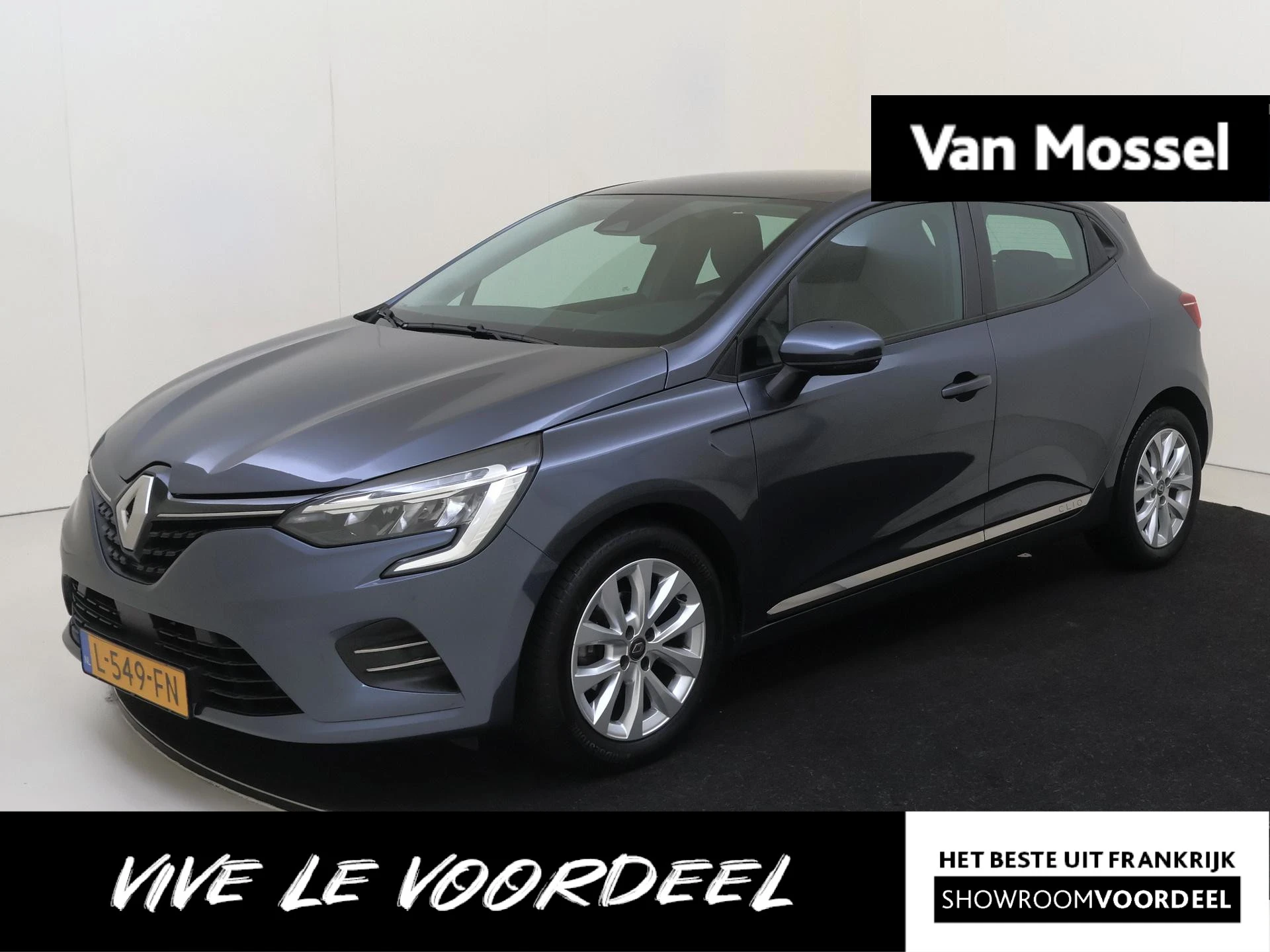 Renault Clio met kenteken L-549-FN – autofoto 2