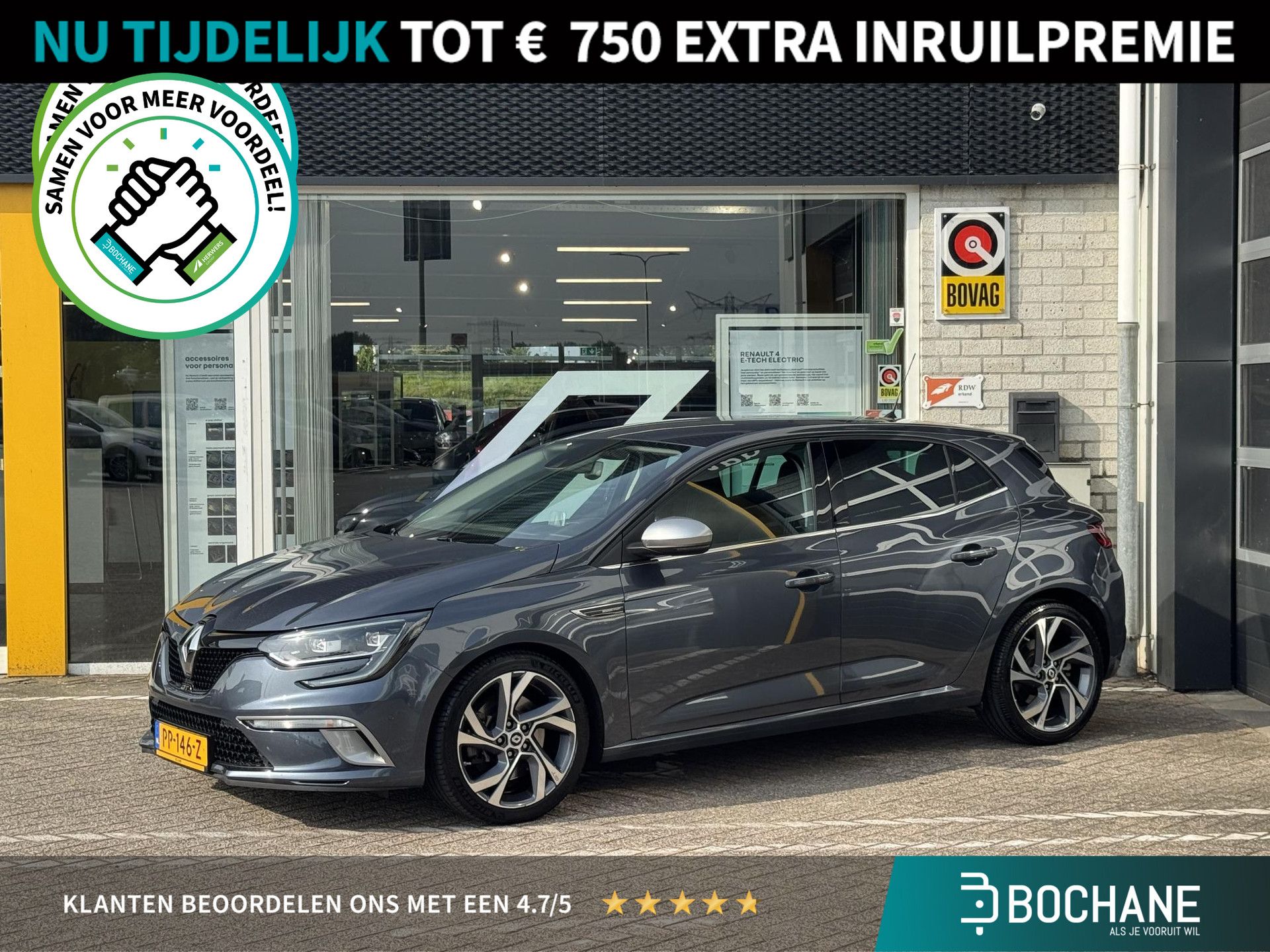 Renault Mégane financial lease – kenteken PP-146-Z