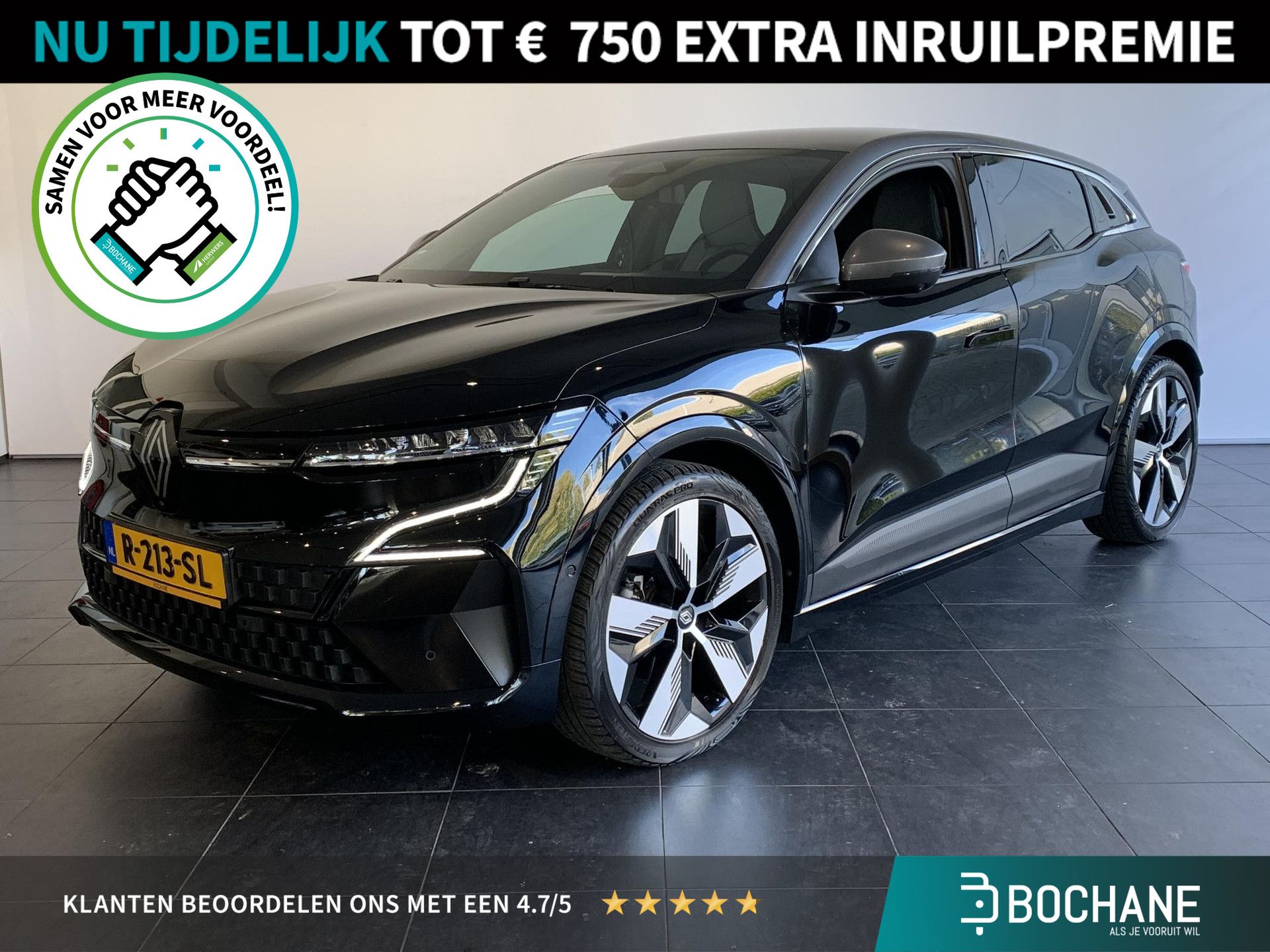 Renault MeganeE-Tech financial lease – kenteken R-213-SL