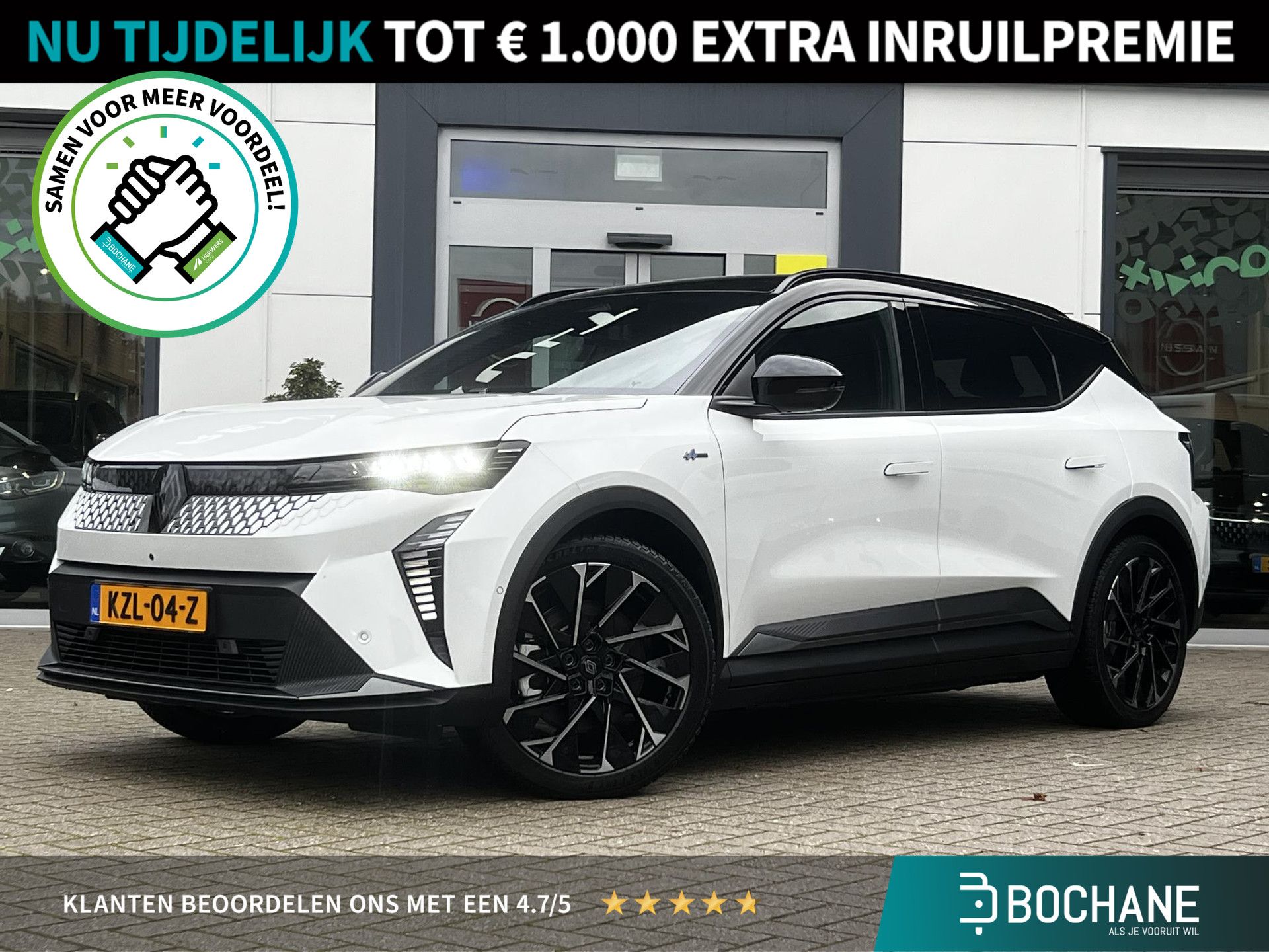 Renault Scénic financial lease – kenteken KZL-04-Z