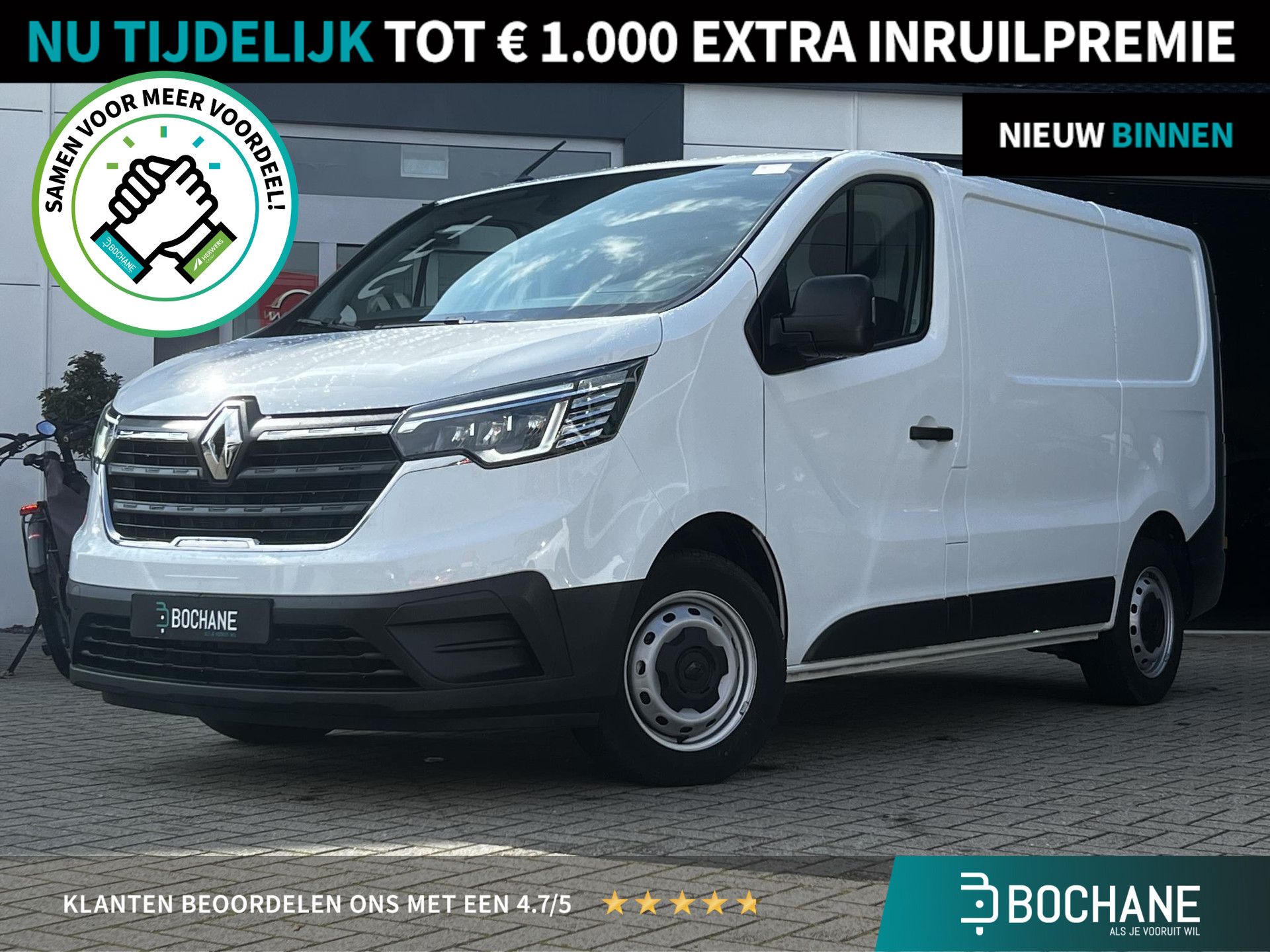 Renault Trafic financial lease – kenteken V-59-RHD