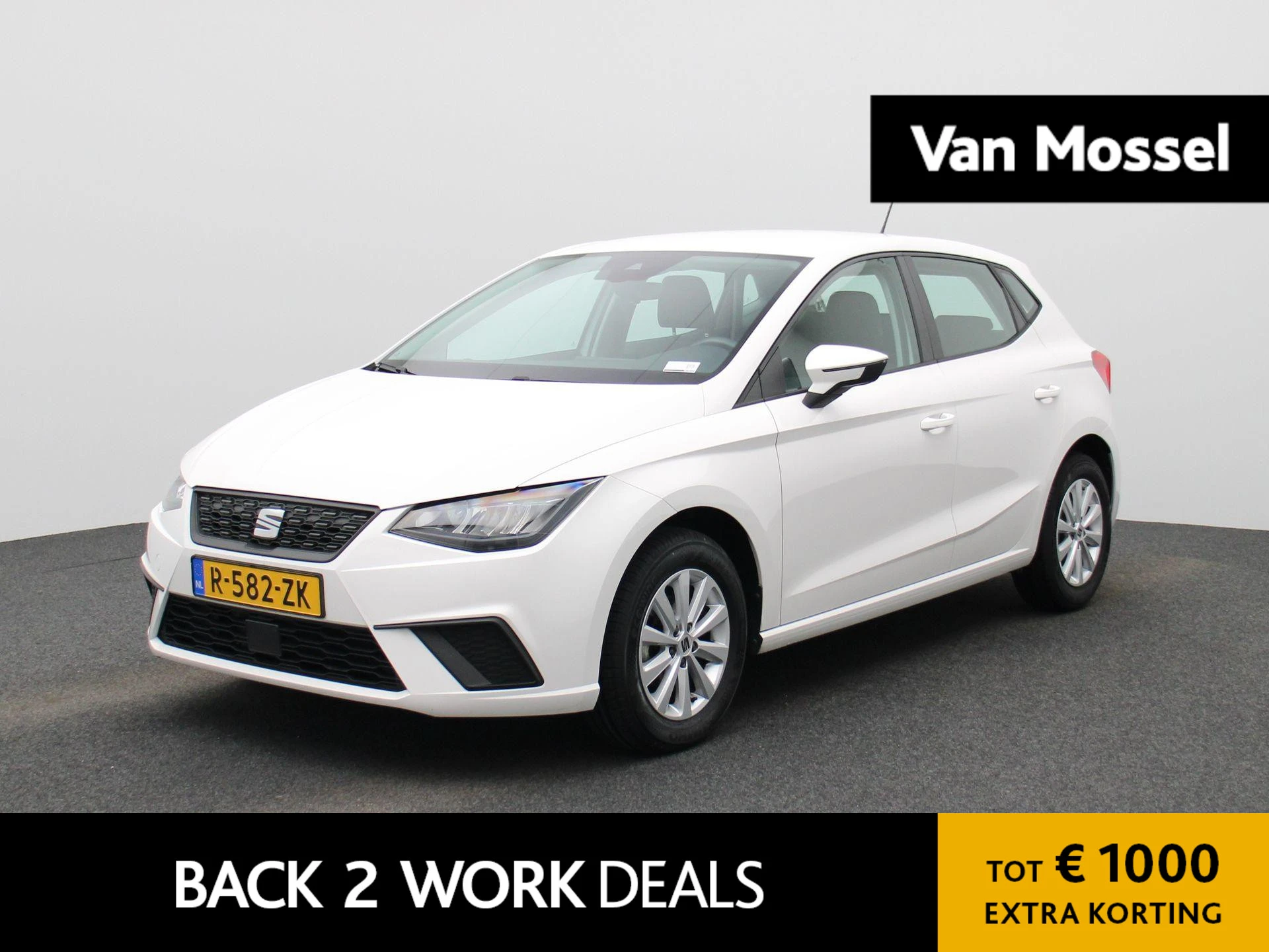 SEAT Ibiza met kenteken R-582-ZK – autofoto 2