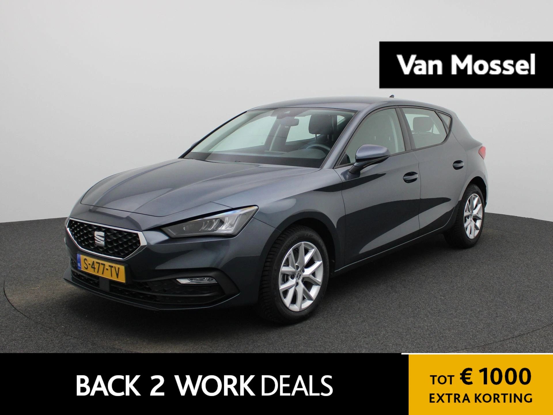 SEAT Leon met kenteken S-477-TV – autofoto 2