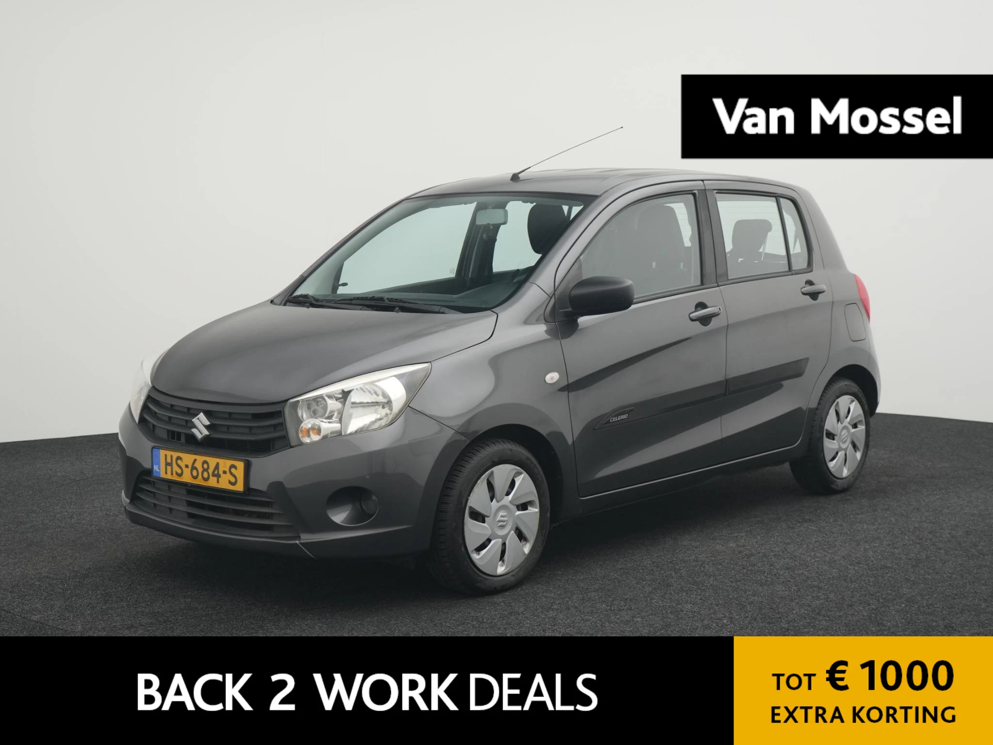 Suzuki Celerio met kenteken 41100 – autofoto 2