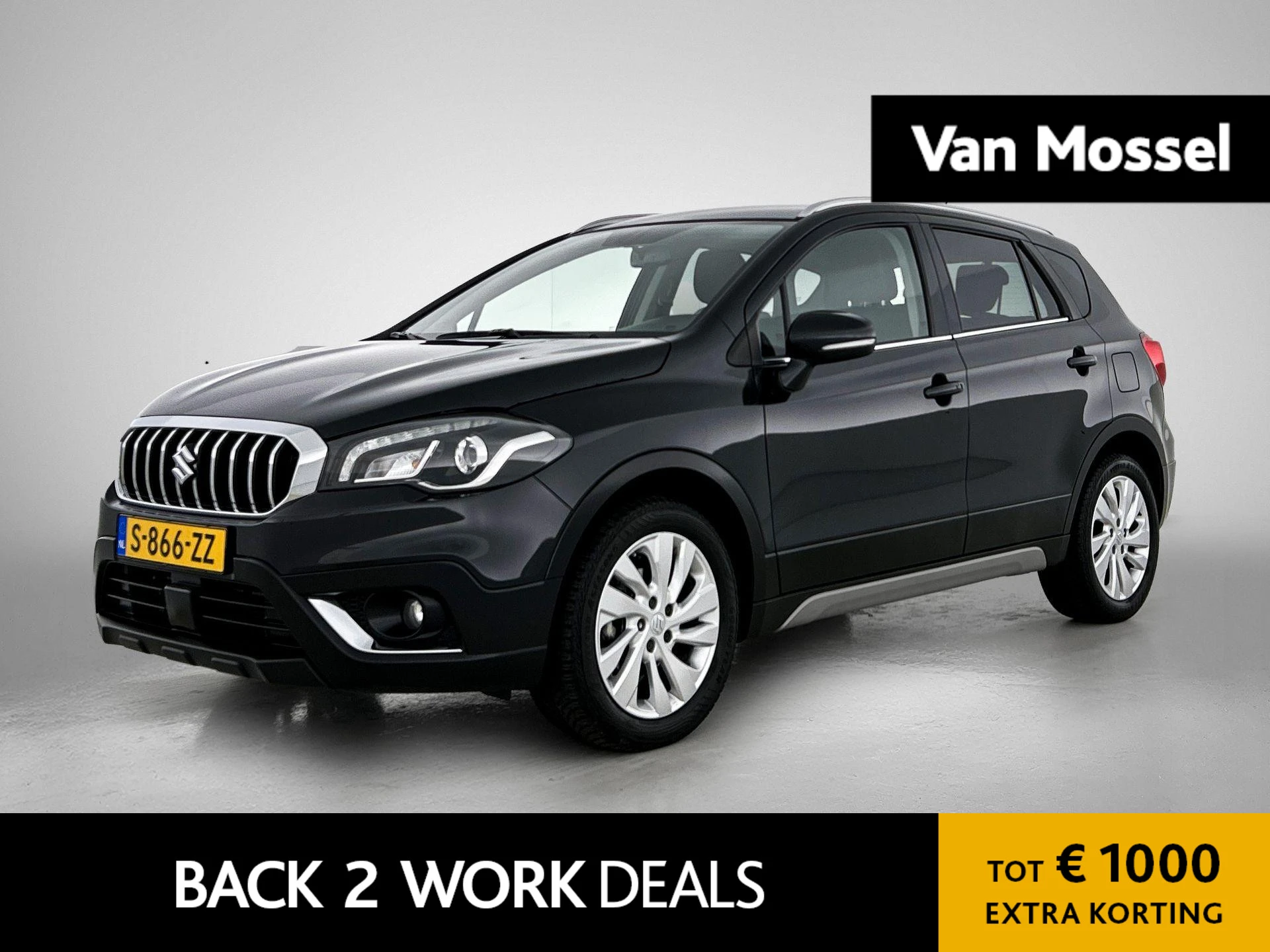 Suzuki S-Cross met kenteken 62100 – autofoto 2