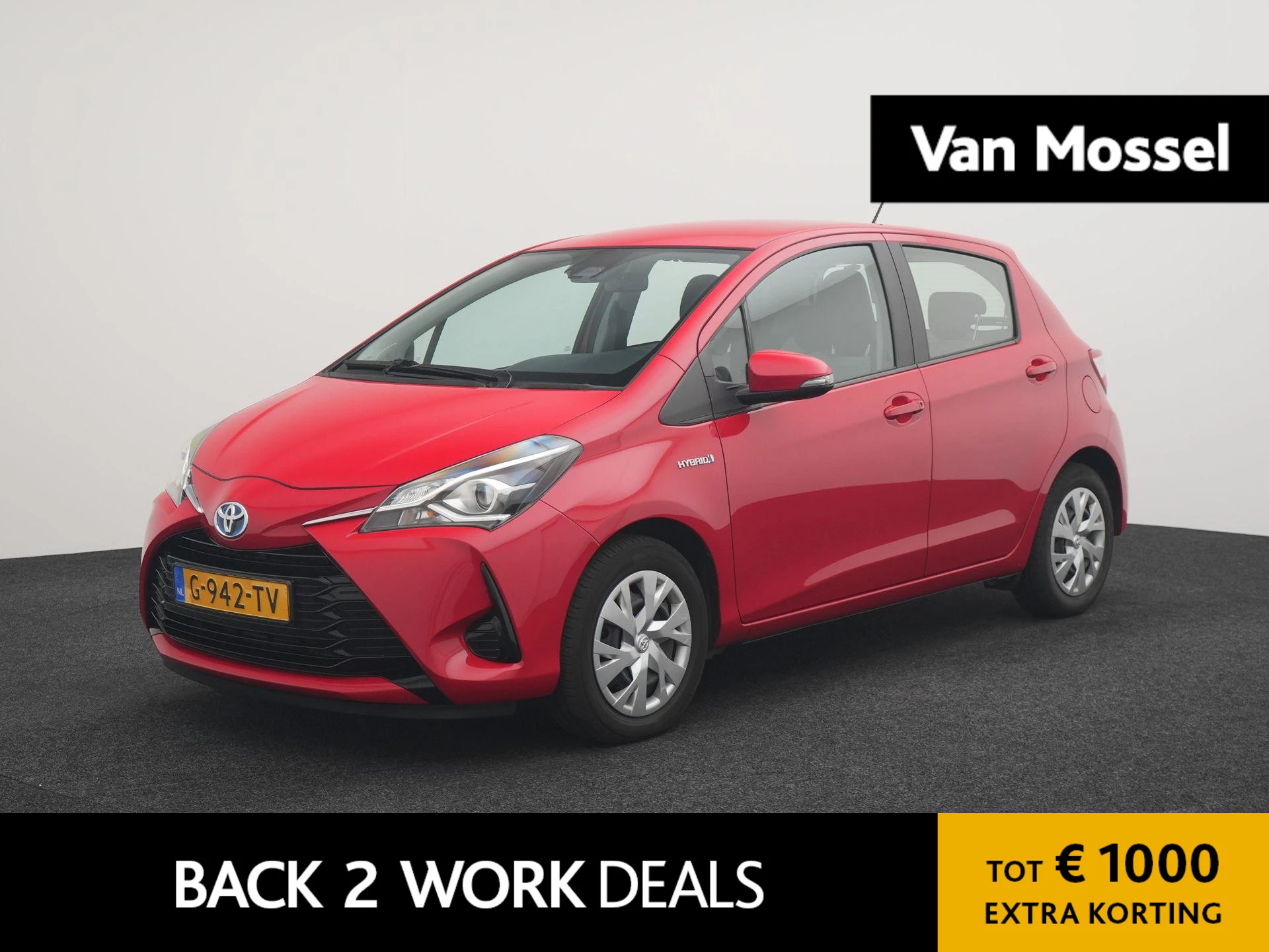 Toyota Yaris met kenteken 35100 – autofoto 2