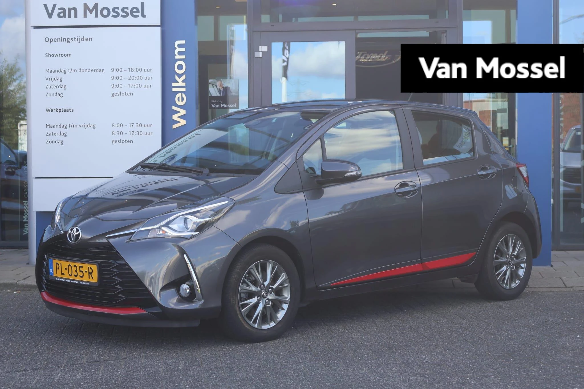 Toyota Yaris met kenteken 59100 – autofoto 2